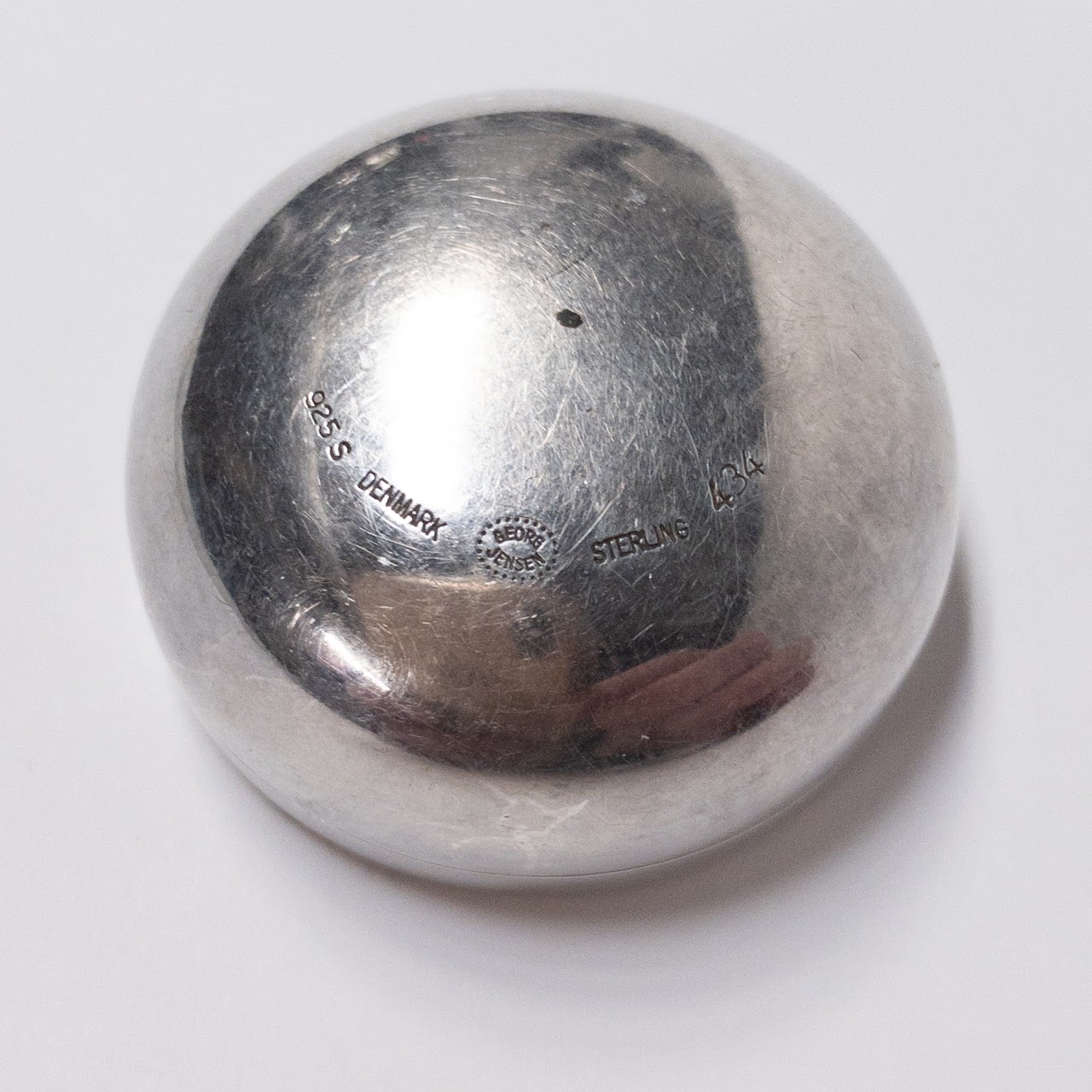 Georg Jensen Sterling Silver Swirl Paperweight