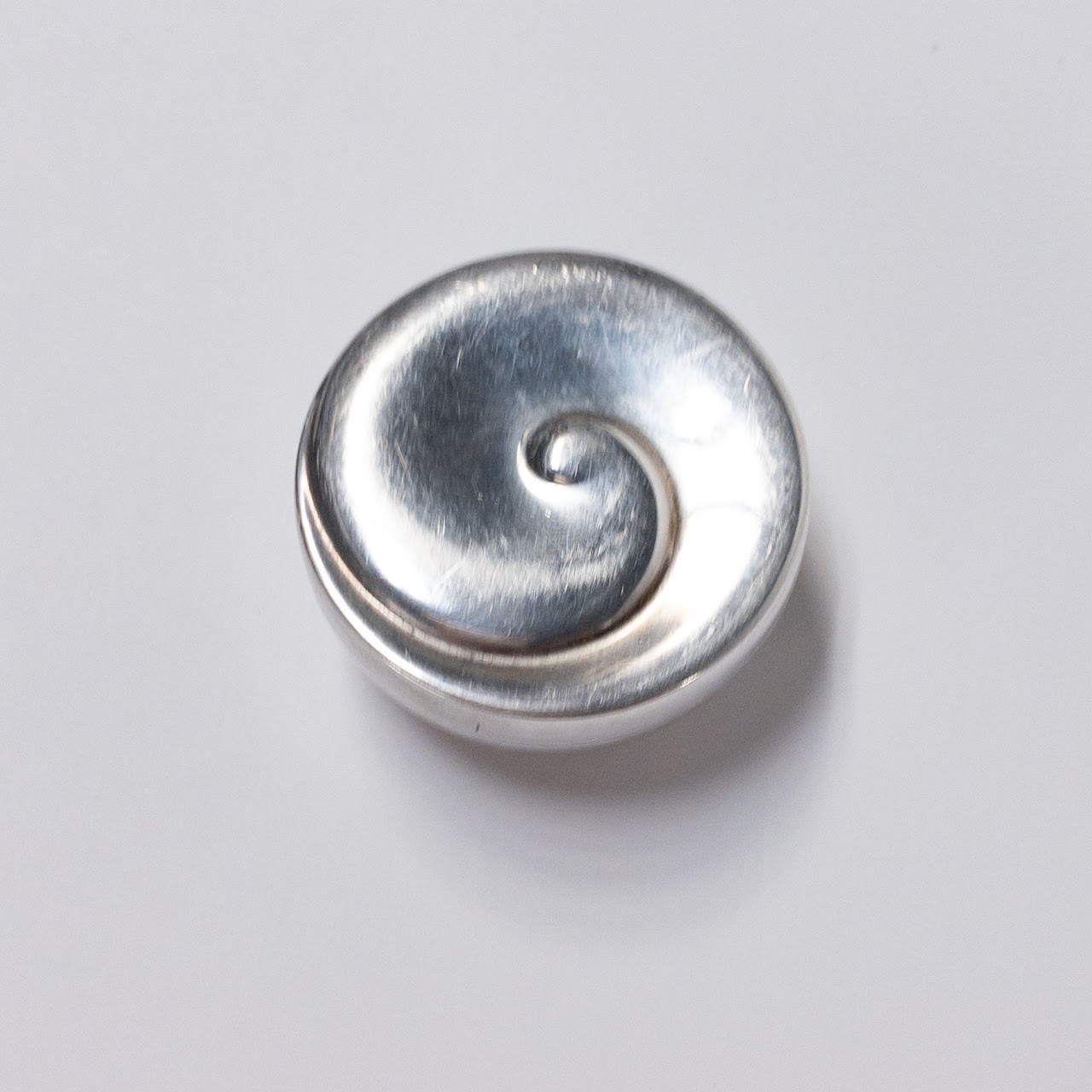 Georg Jensen Sterling Silver Swirl Paperweight