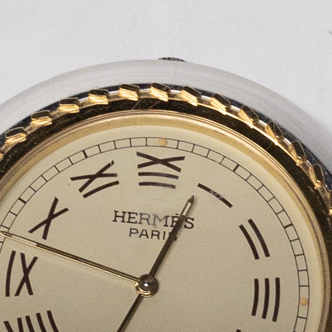 Hermès Vintage Folding Travel Clock