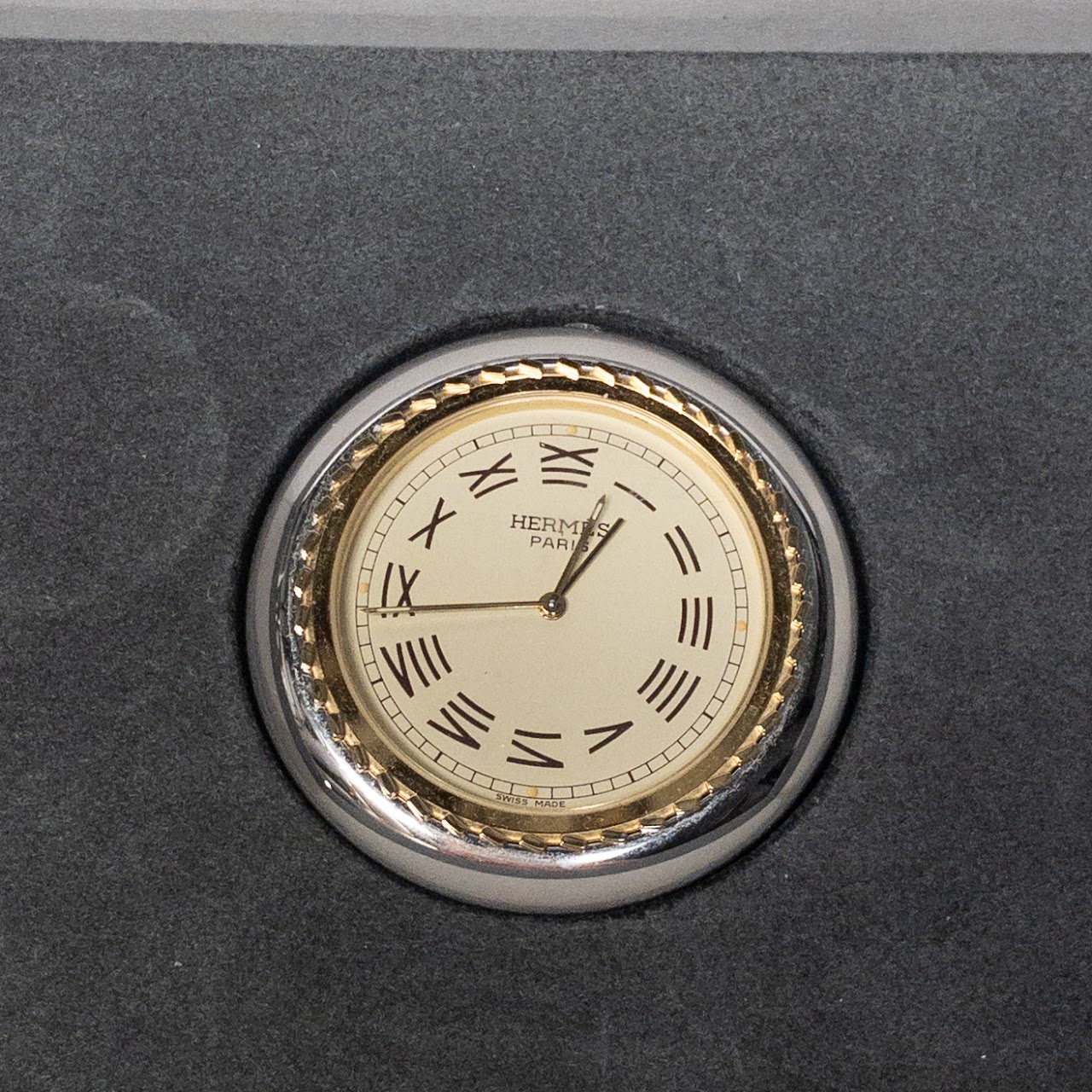 Hermès Vintage Folding Travel Clock