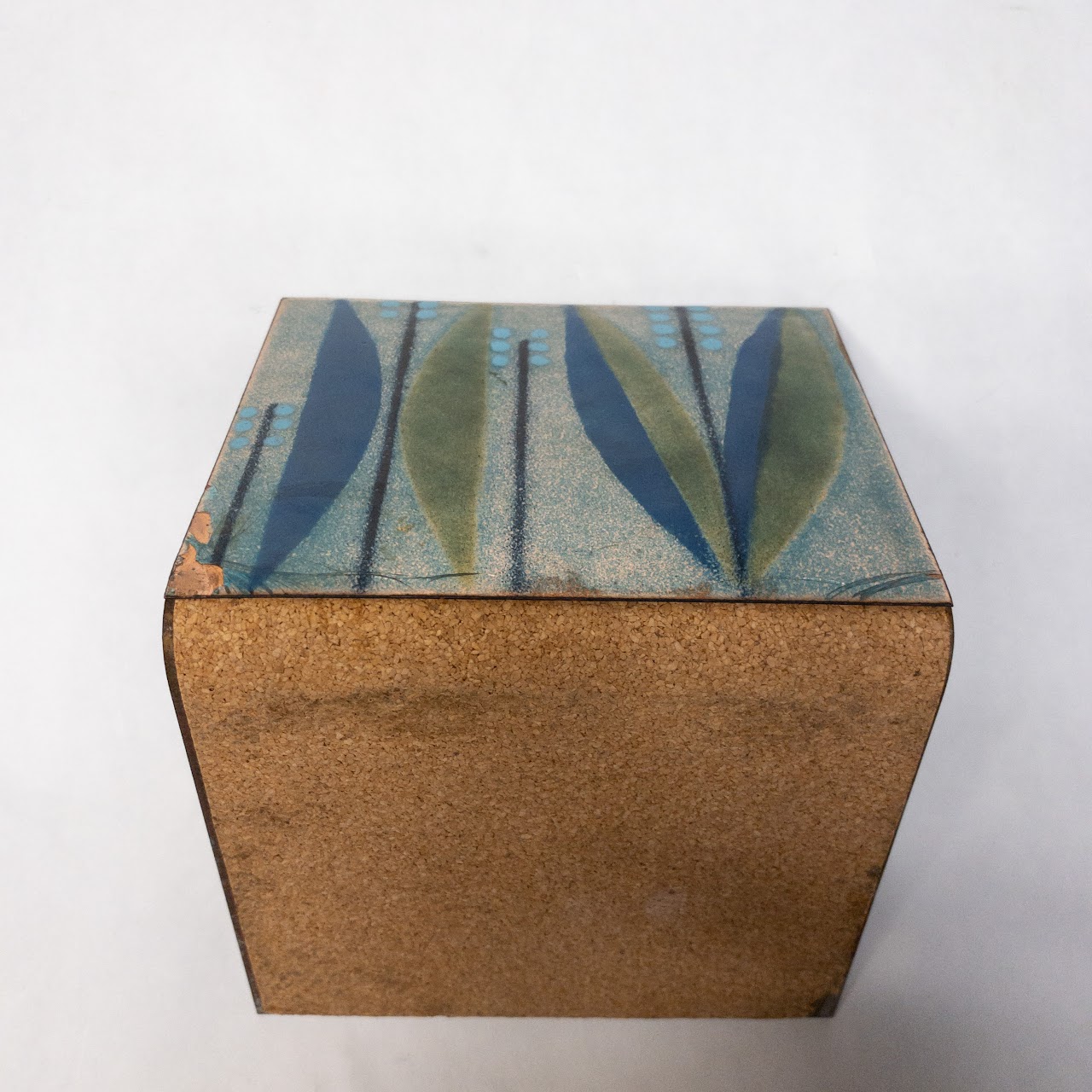 Robert Wuersch Mid-Century Enamel Bookends