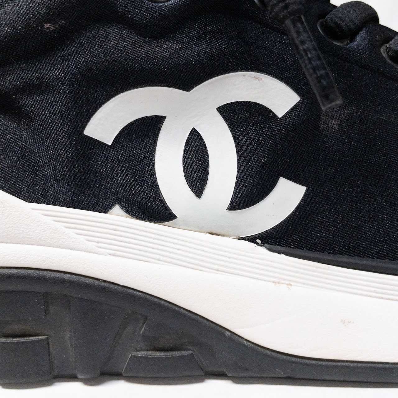 Chanel Fabric Sneakers