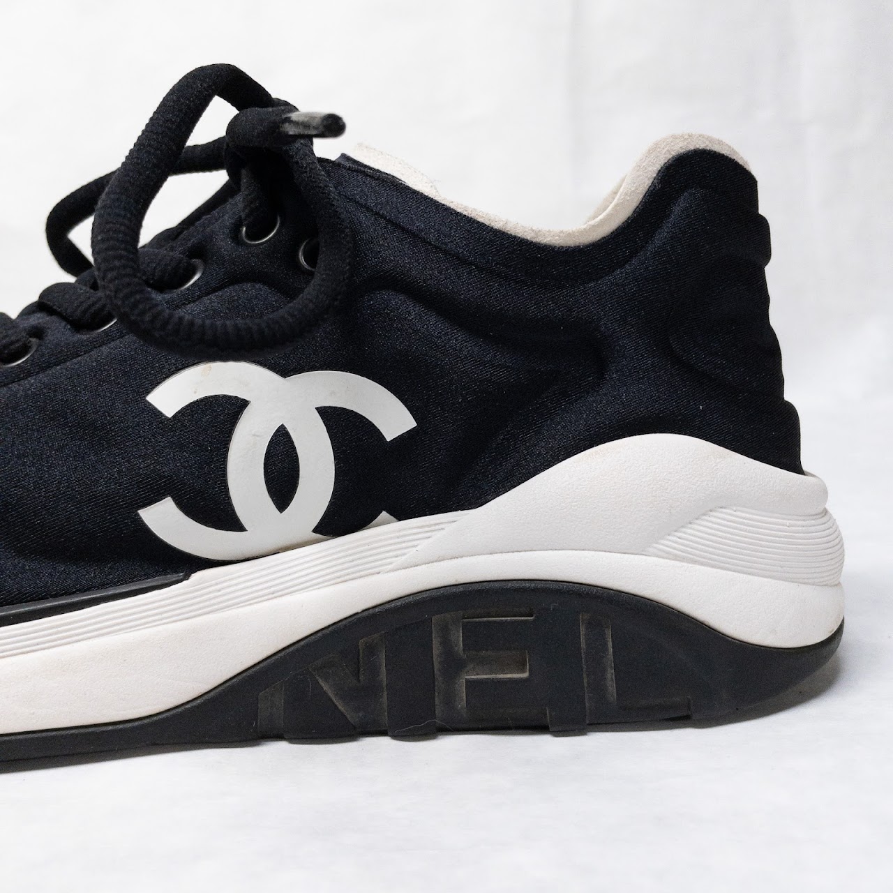 Chanel Fabric Sneakers