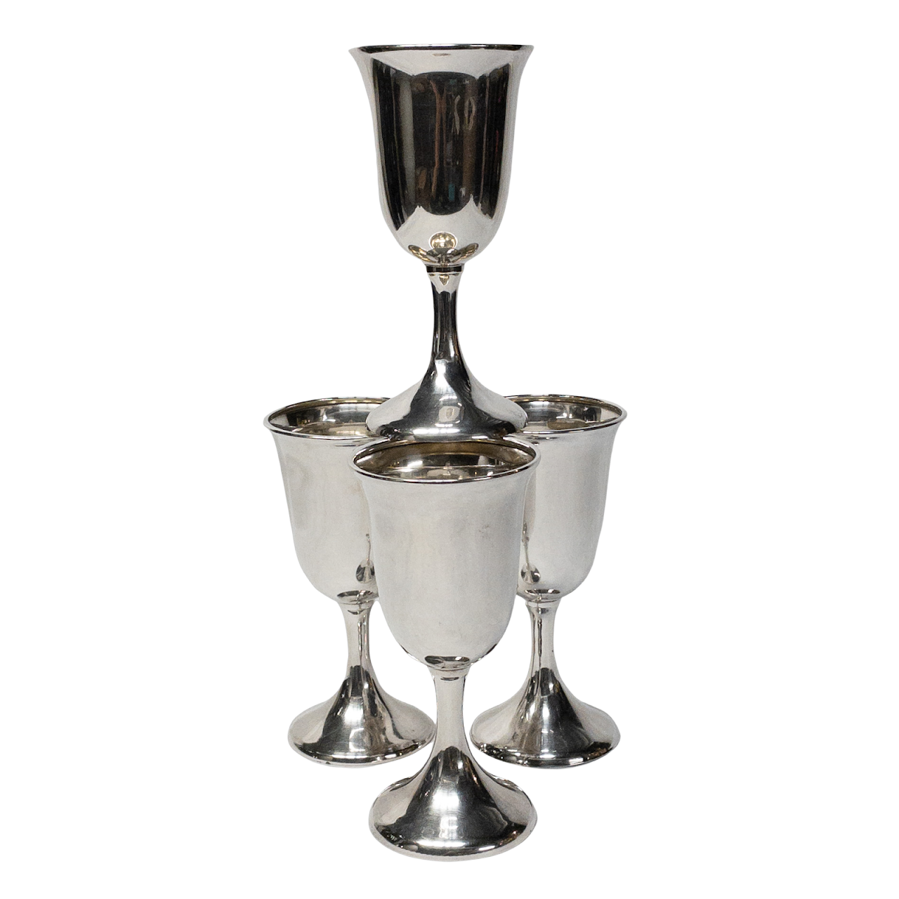 Sterling Silver Goblet Set