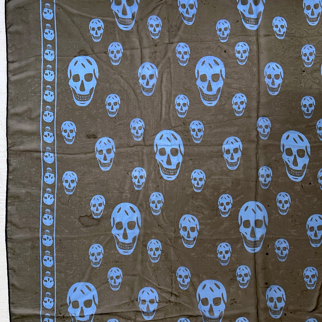 Alexander McQueen Silk Skull Scarf