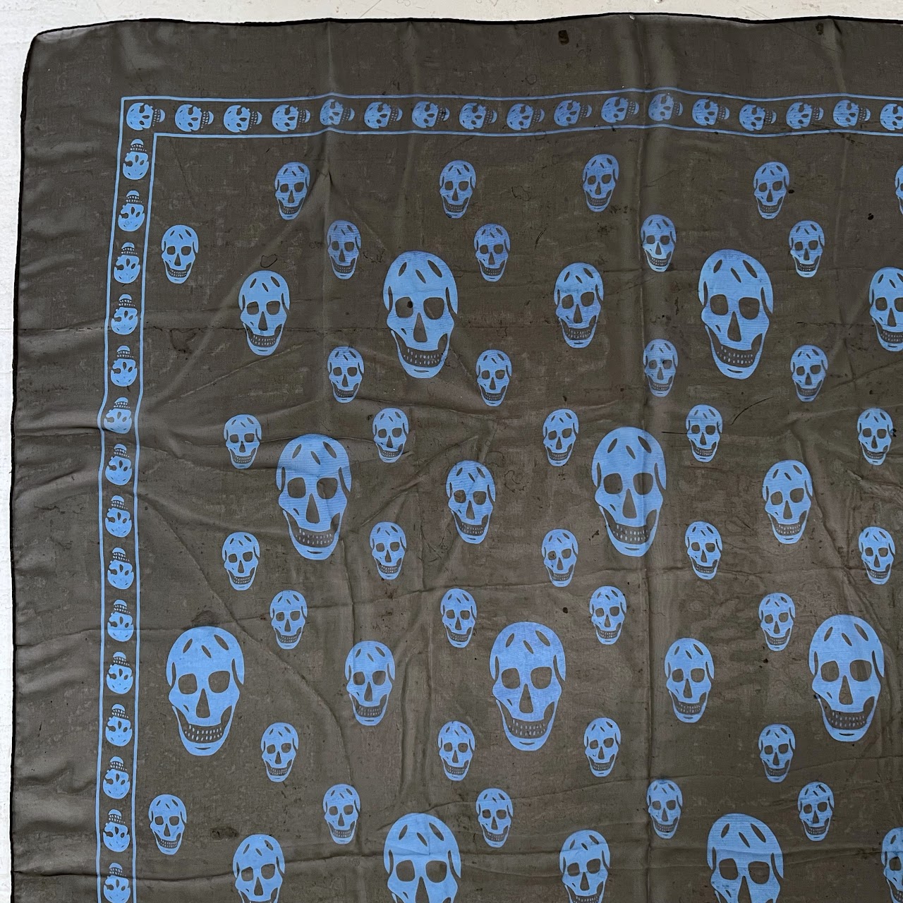 Alexander McQueen Silk Skull Scarf