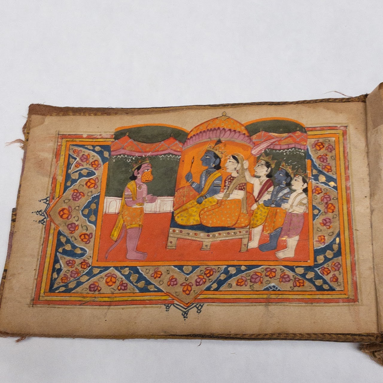 Antique Bhagavad Gita Book