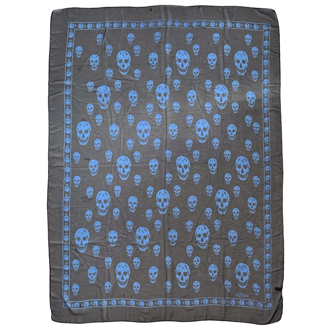 Alexander McQueen Silk Skull Scarf