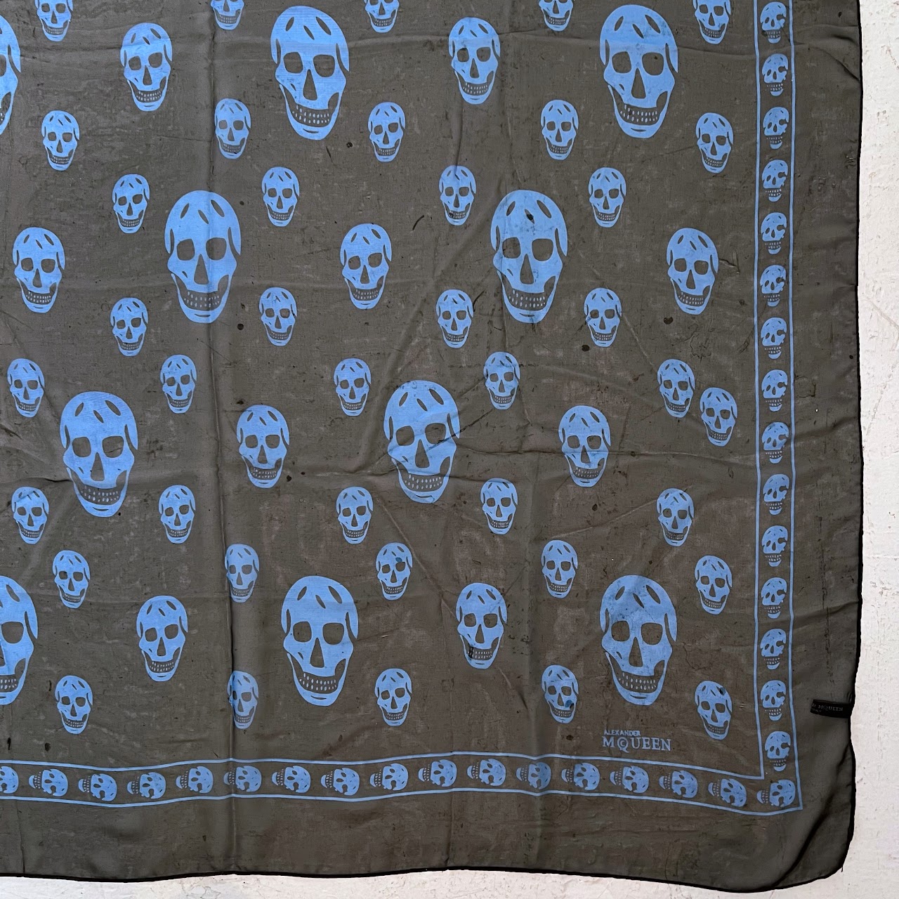 Alexander McQueen Silk Skull Scarf