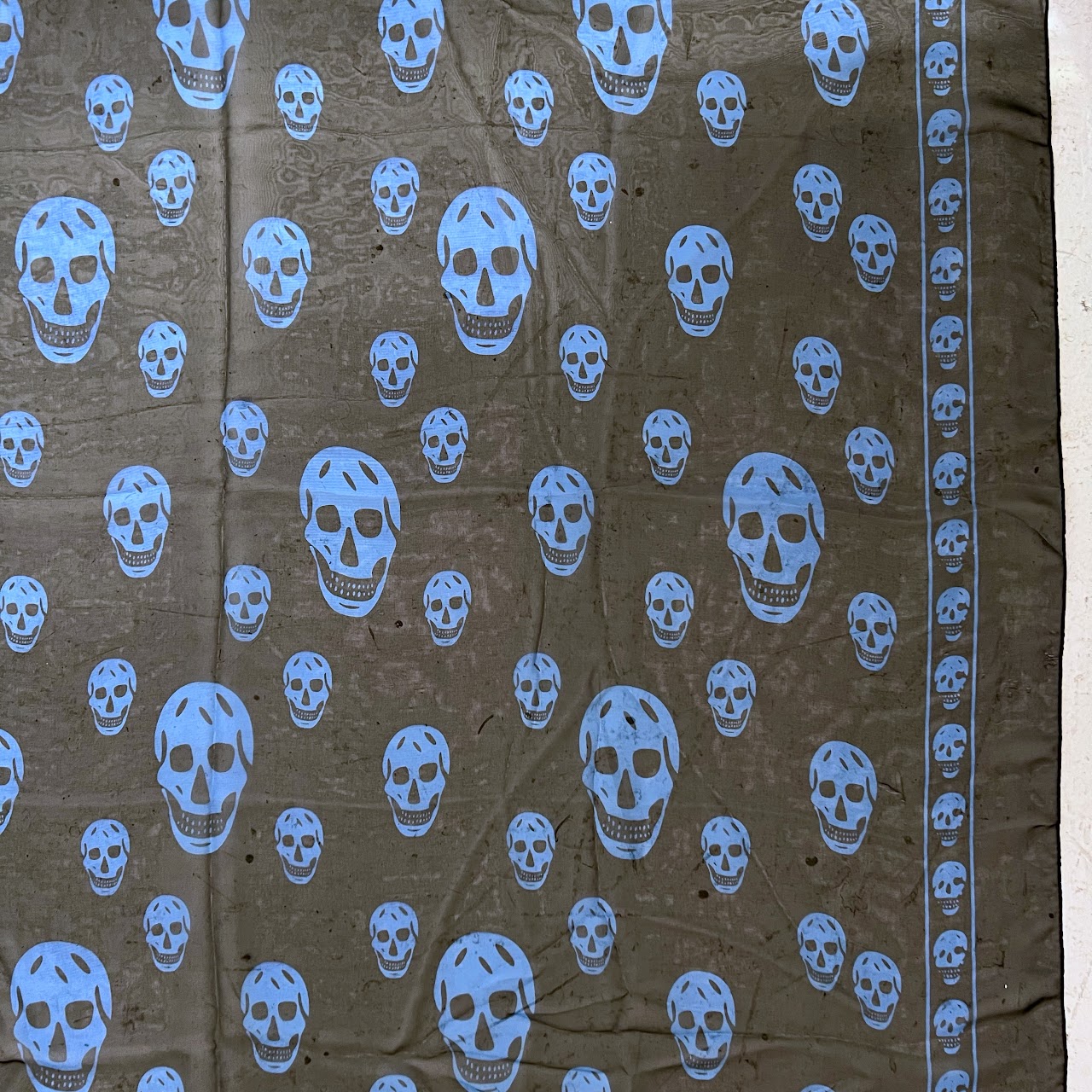 Alexander McQueen Silk Skull Scarf