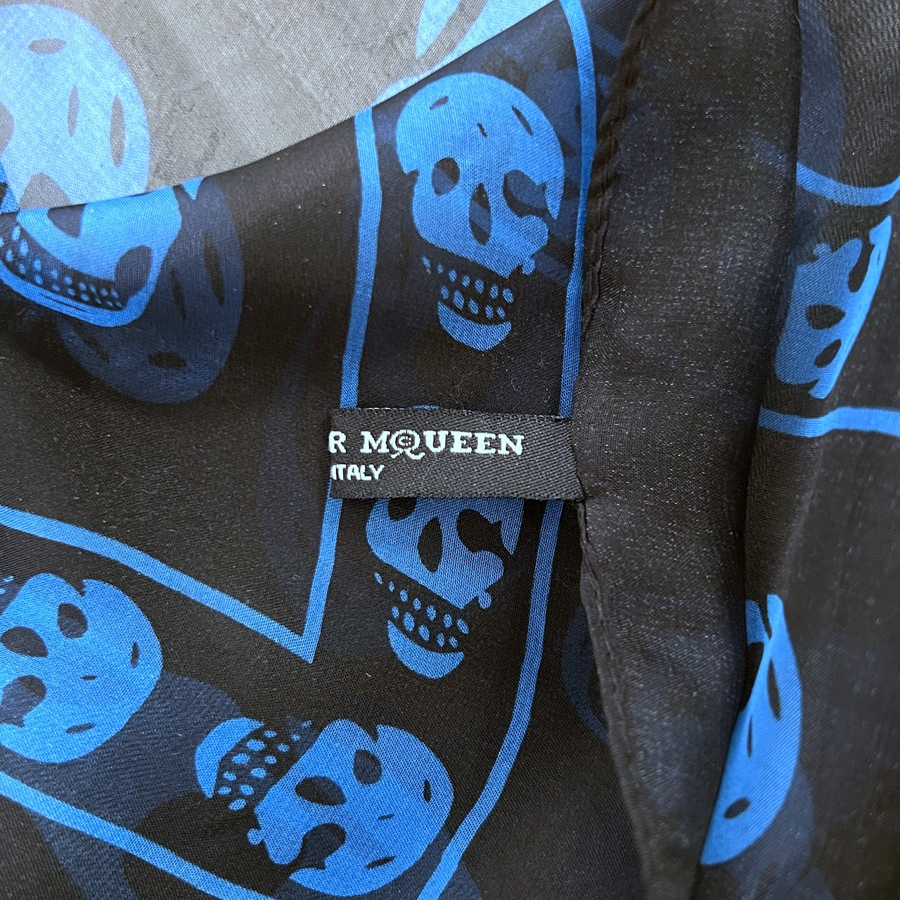 Alexander McQueen Silk Skull Scarf