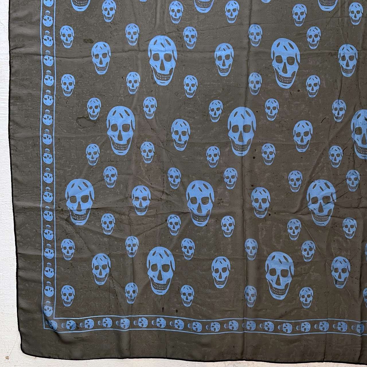 Alexander McQueen Silk Skull Scarf