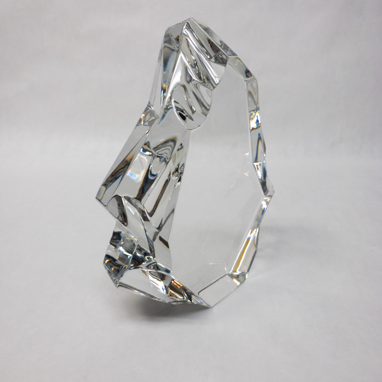 Baccarat Crystal Rock Crystal Sculpture