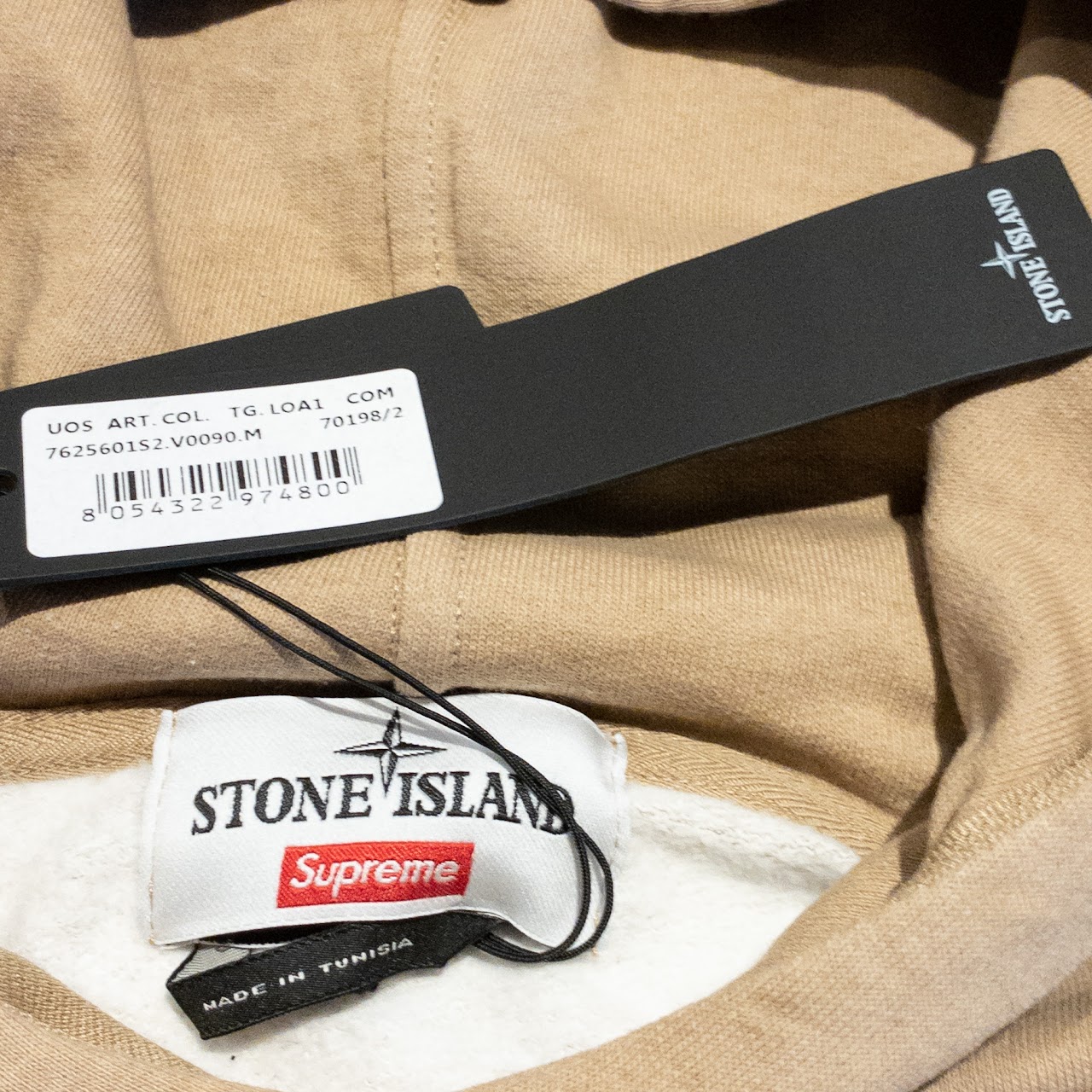 Stone Island X Supreme Hoodie Sweatsirt