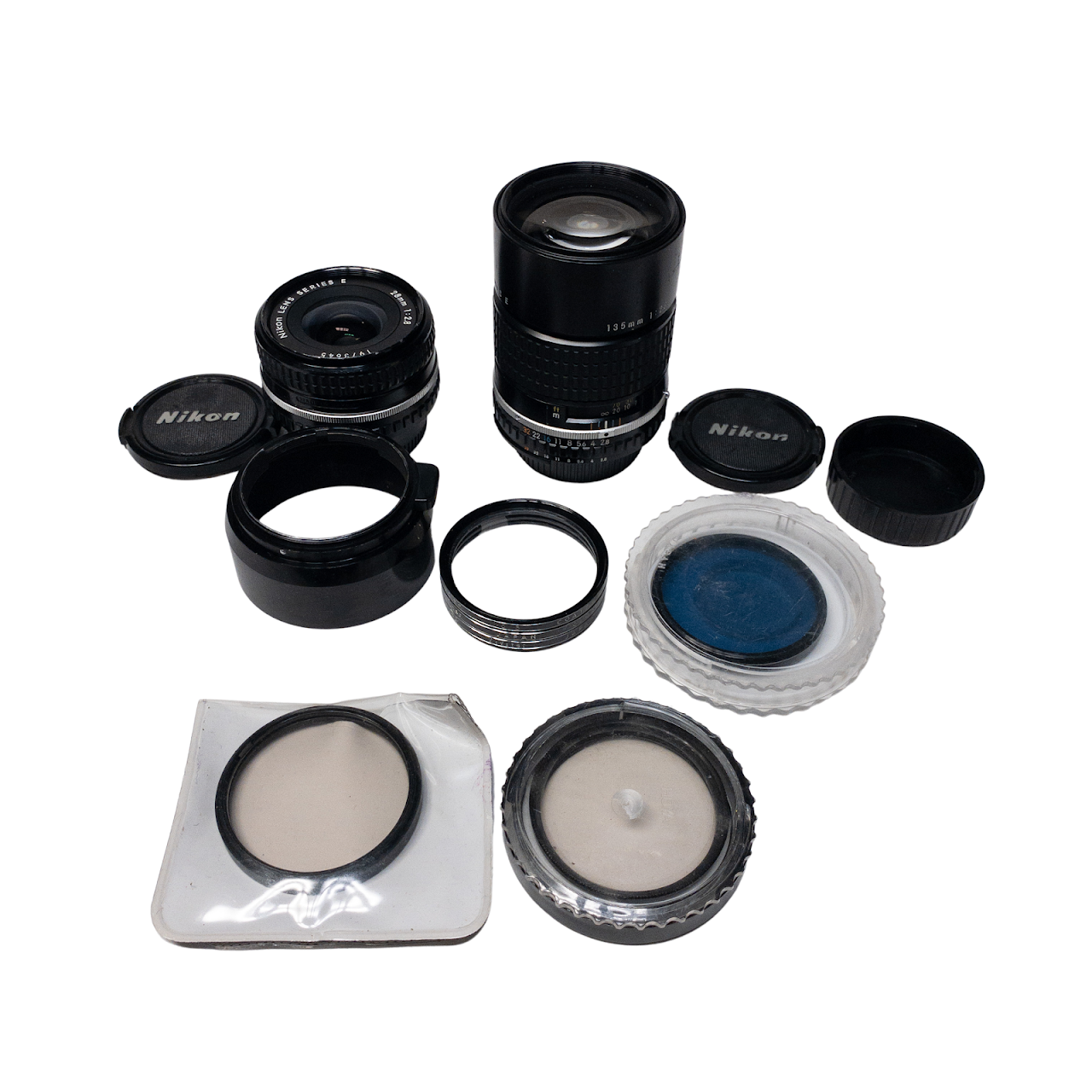 Nikon E Series Lens & Filter Set