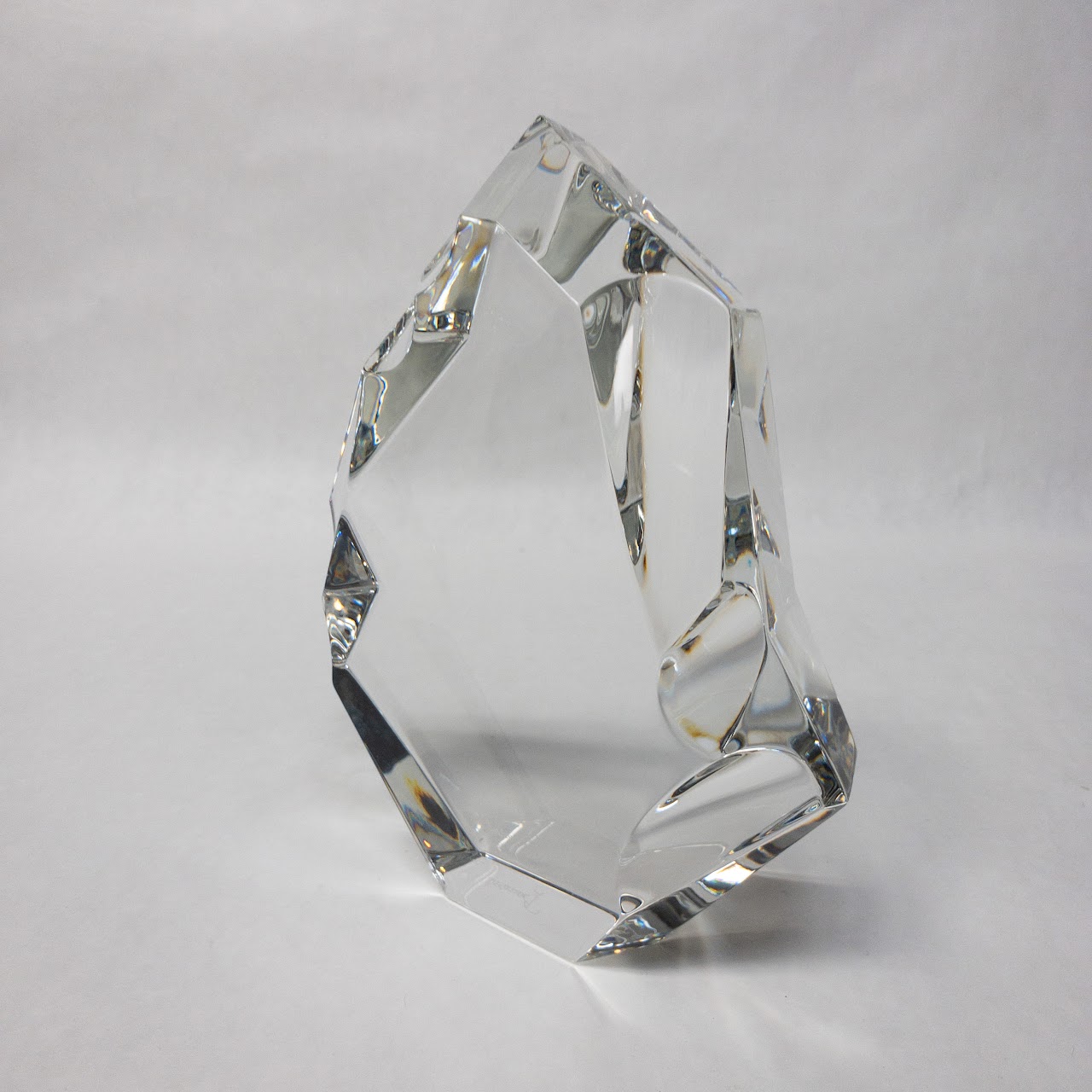 Baccarat Crystal Rock Crystal Sculpture