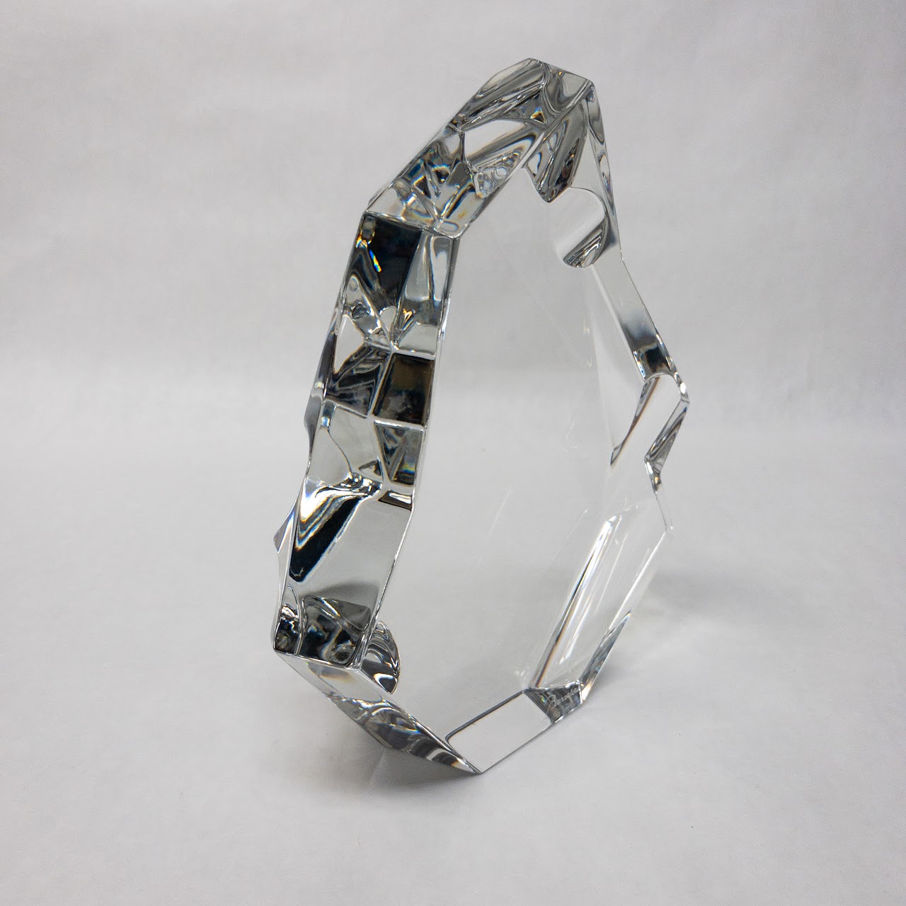 Baccarat Crystal Rock Crystal Sculpture