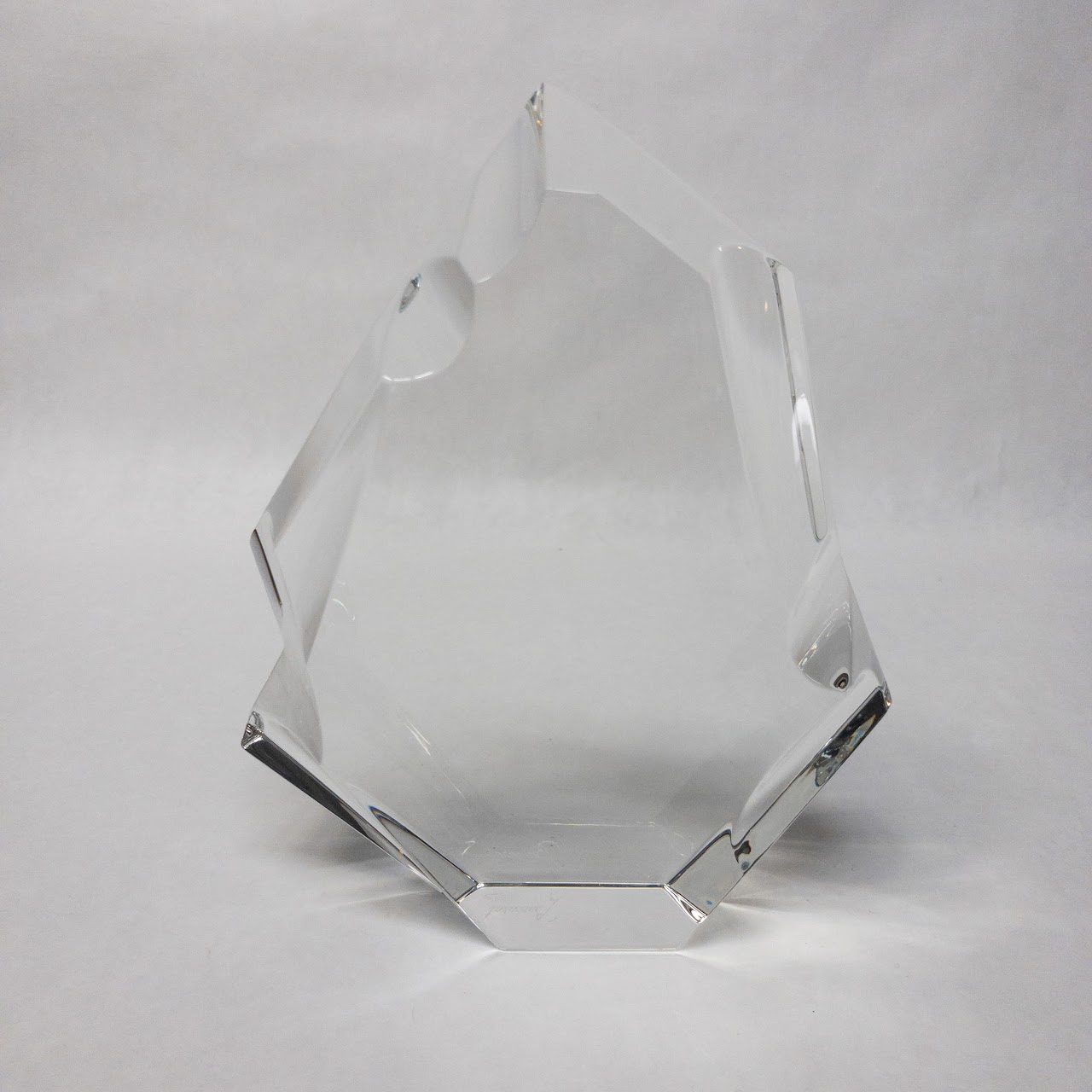 Baccarat Crystal Rock Crystal Sculpture