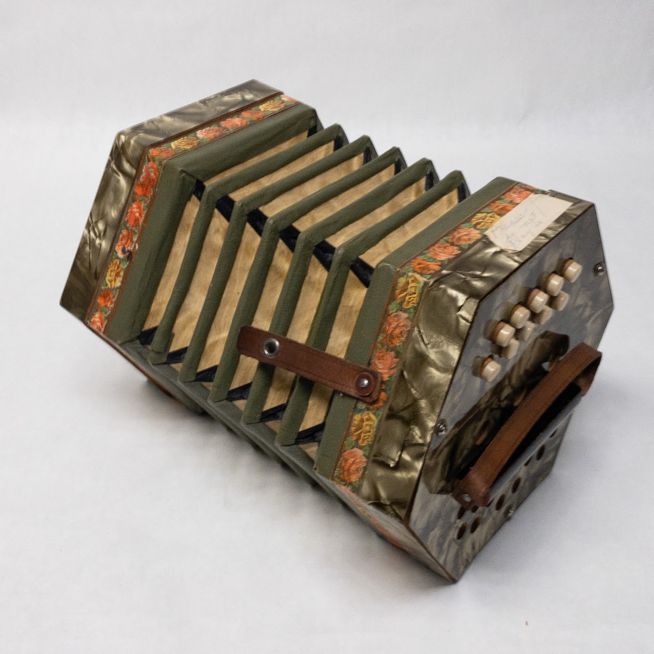 1940s Scholer Concertina Accordion