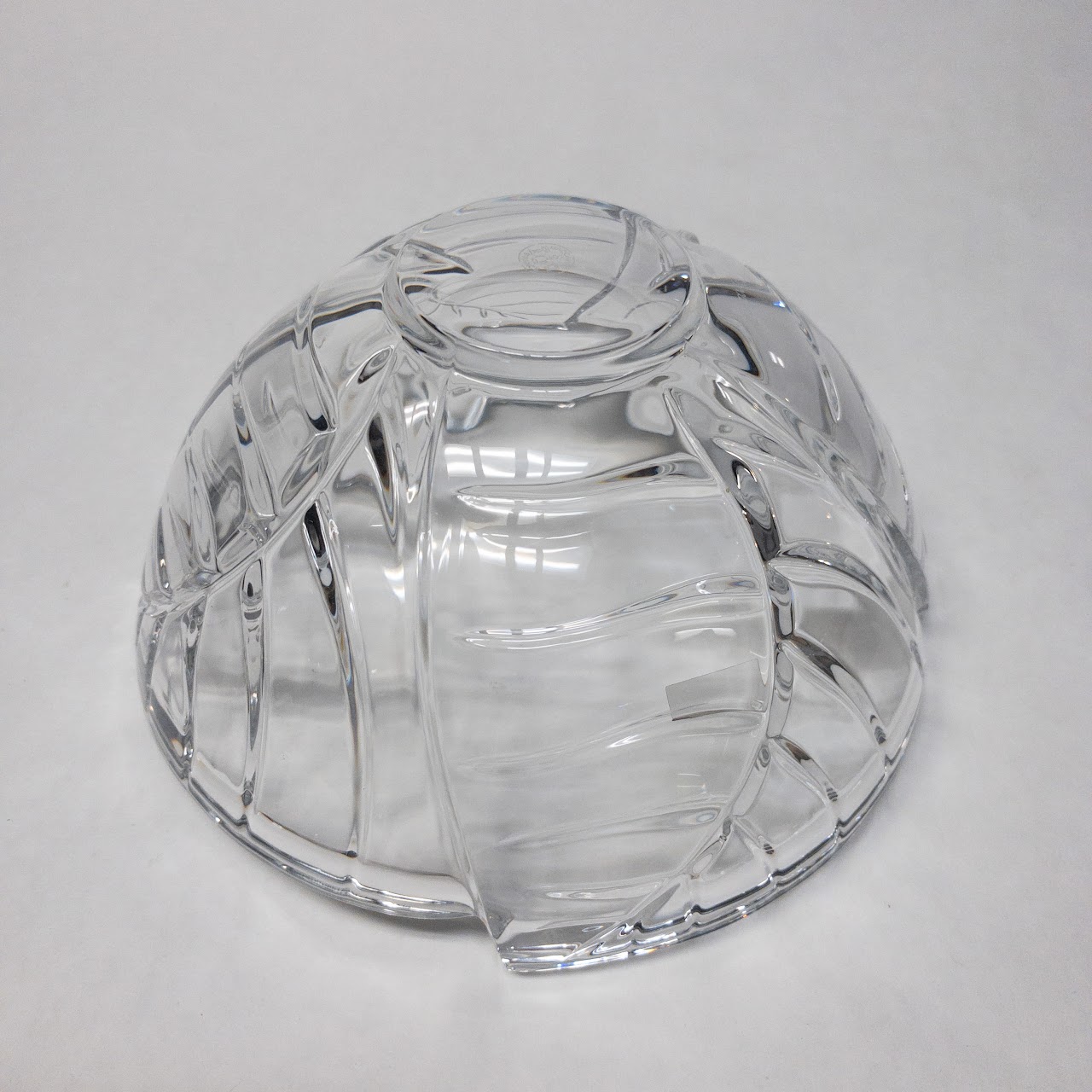 Baccarat Crystal Leaves Bowl