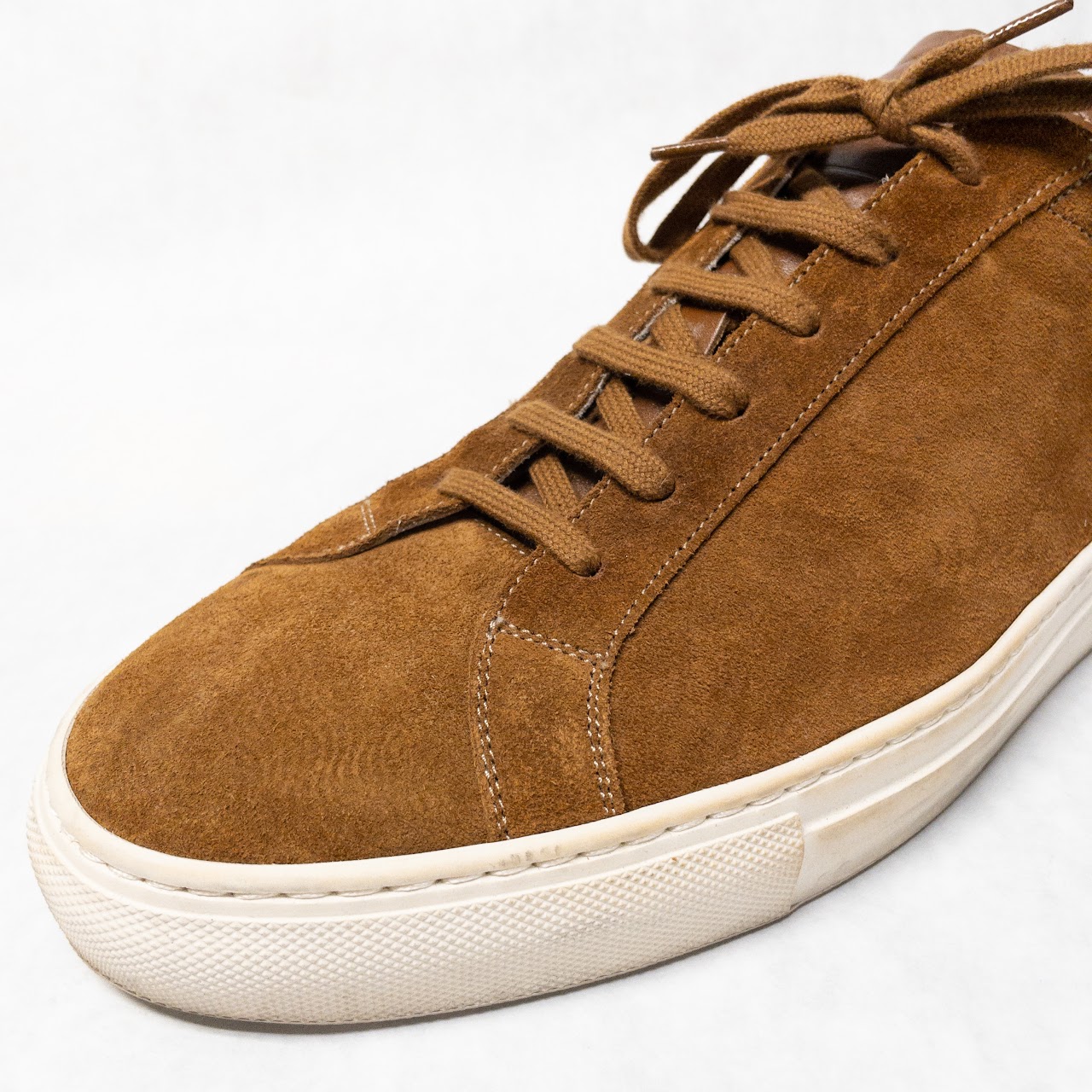 Common Projects Brown Suede Sneakers