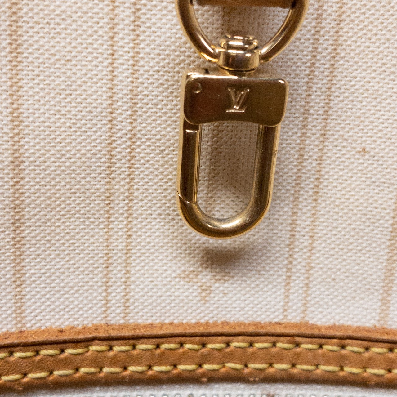 Louis Vuitton Damier Azur Neverfull Tote Bag