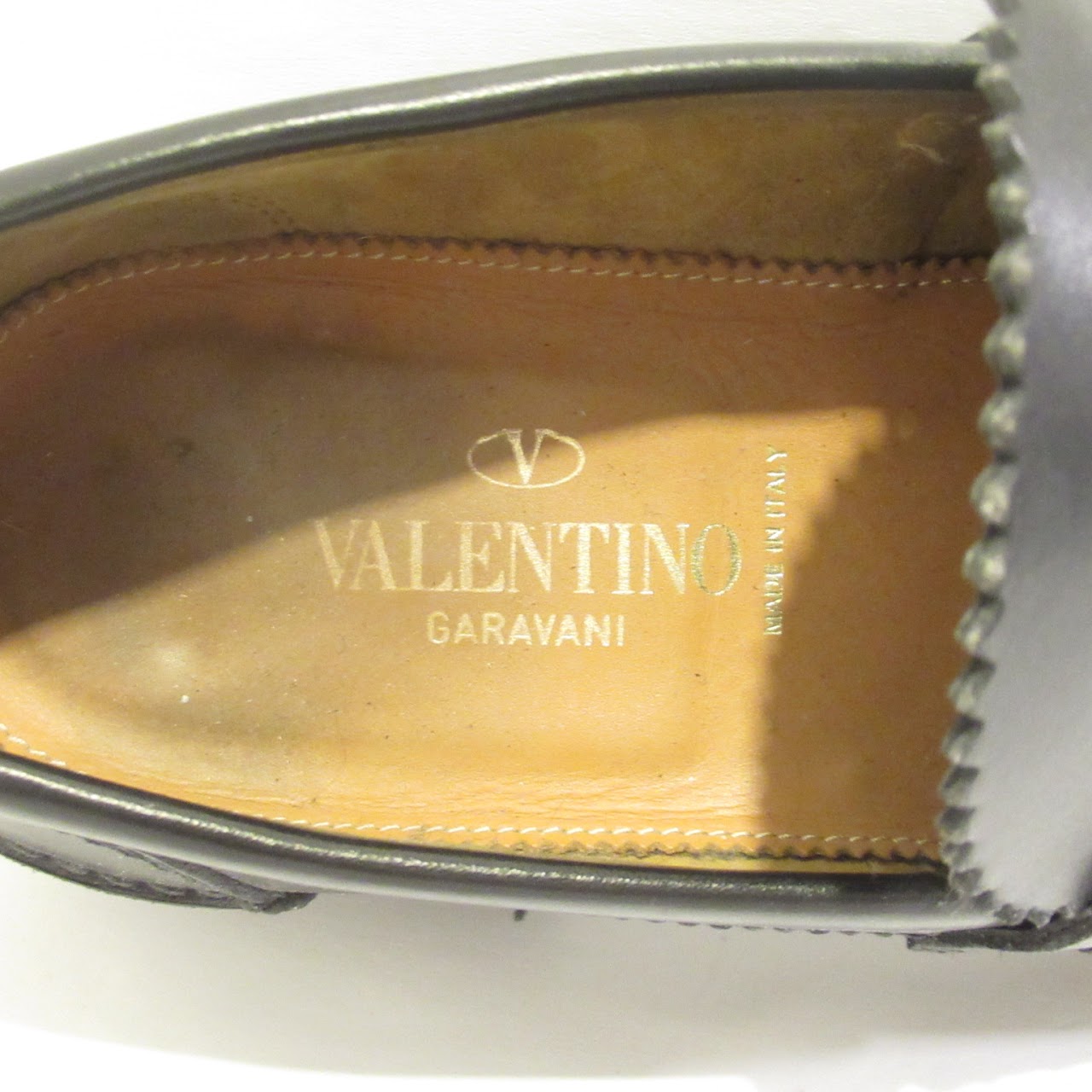 Valentino Leather Loafers