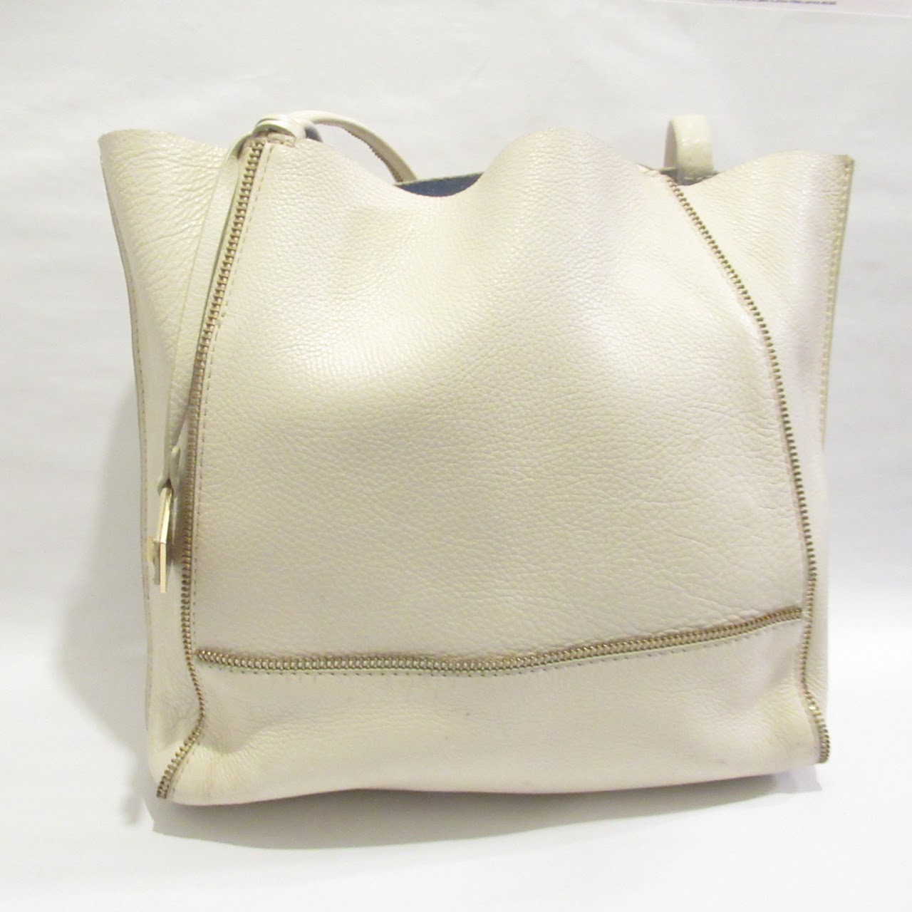 Botkier White Leather Shoulder Tote