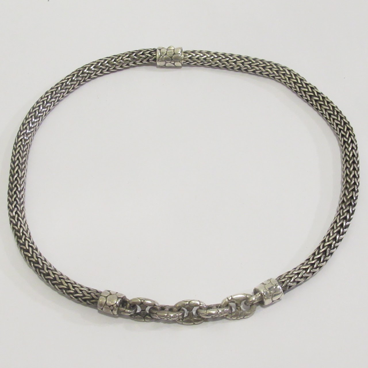 Sterling Silver Heavy Snake Chain Necklace