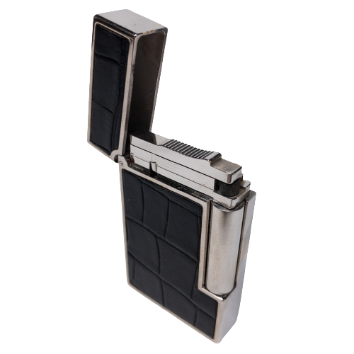 S.T. Dupont Black Alligator Lighter