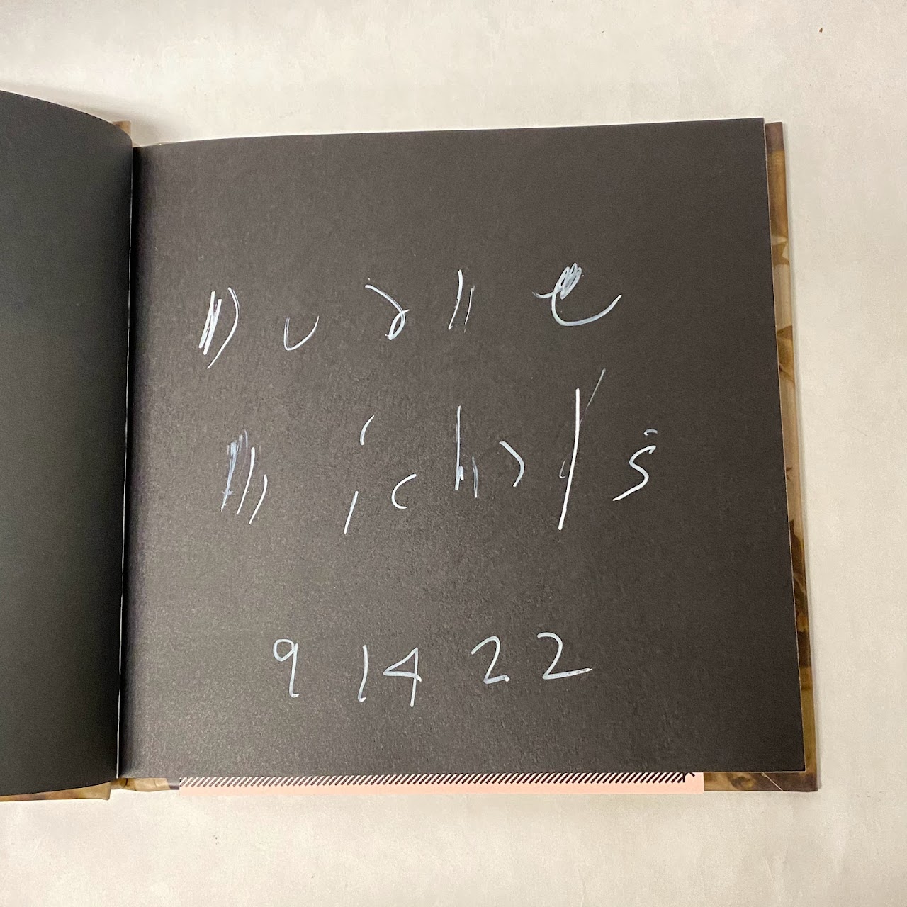 Duane Michals Signed 'Thinks About Thoughting' Book