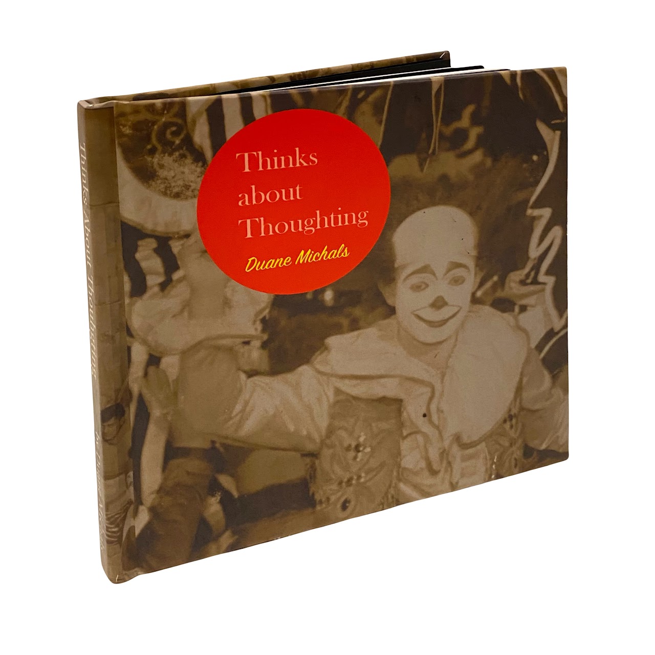 Duane Michals Signed 'Thinks About Thoughting' Book