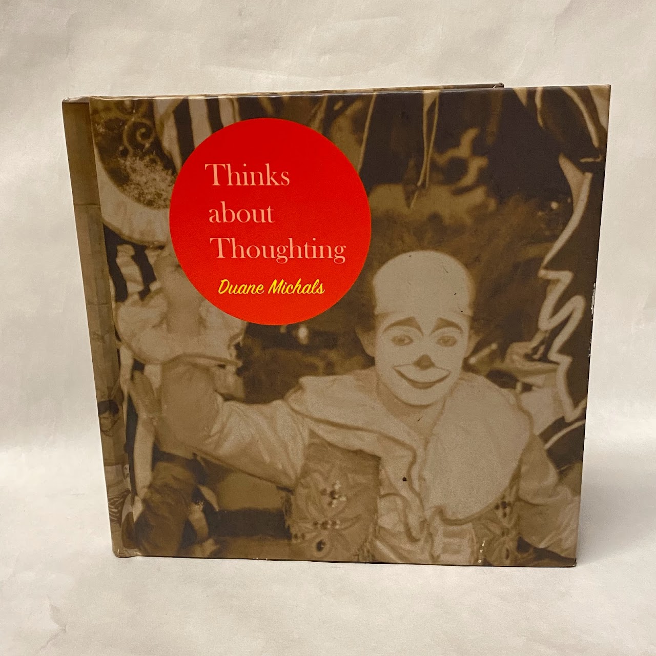 Duane Michals Signed 'Thinks About Thoughting' Book