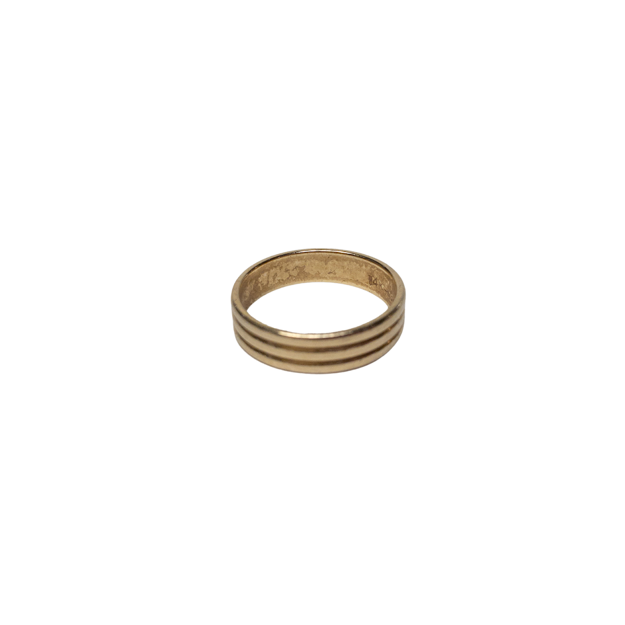 14K Gold Band Ring