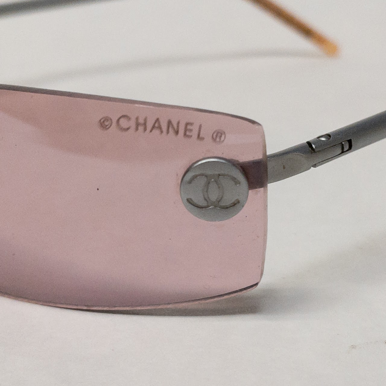 Chanel Rimless Titanium Sunglasses