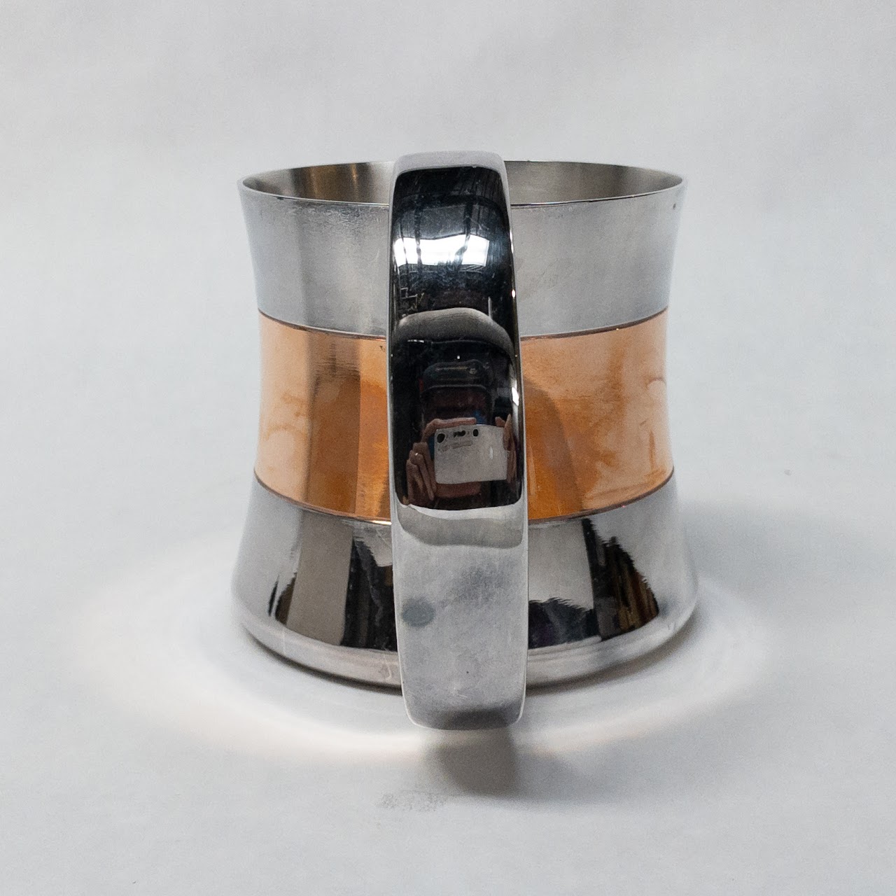 Georg Jensen Design Copper & Silverplate Mug