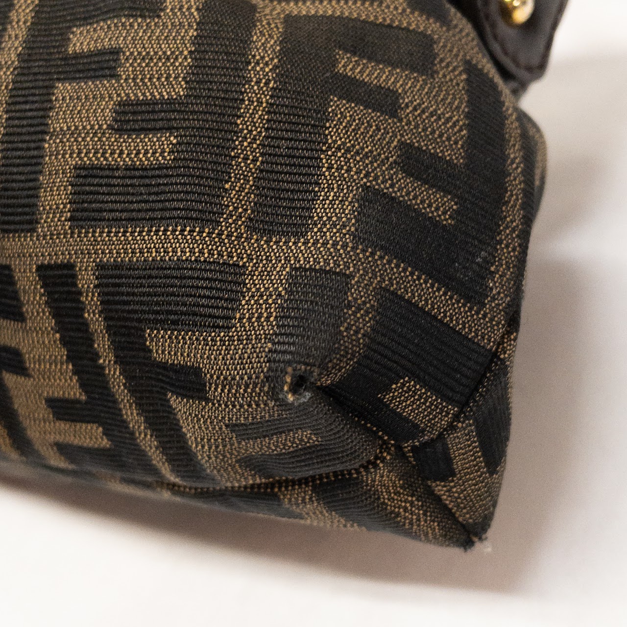 Fendi Twill Shoulder Bag