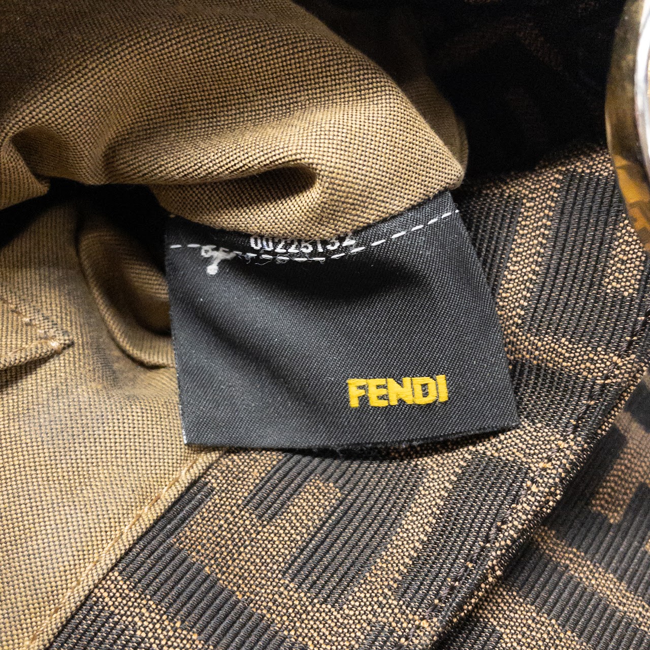 Fendi Twill Shoulder Bag