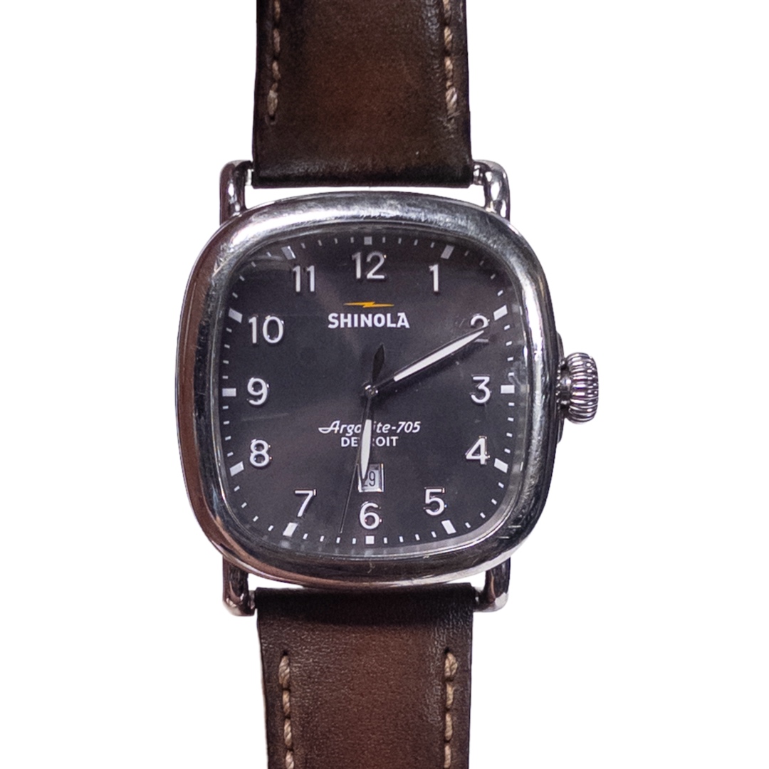 Shinola The Guardian 41.5mm Cool Gray Dial Watch