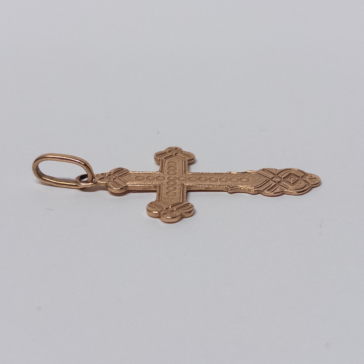 14K Gold Cross Pendant