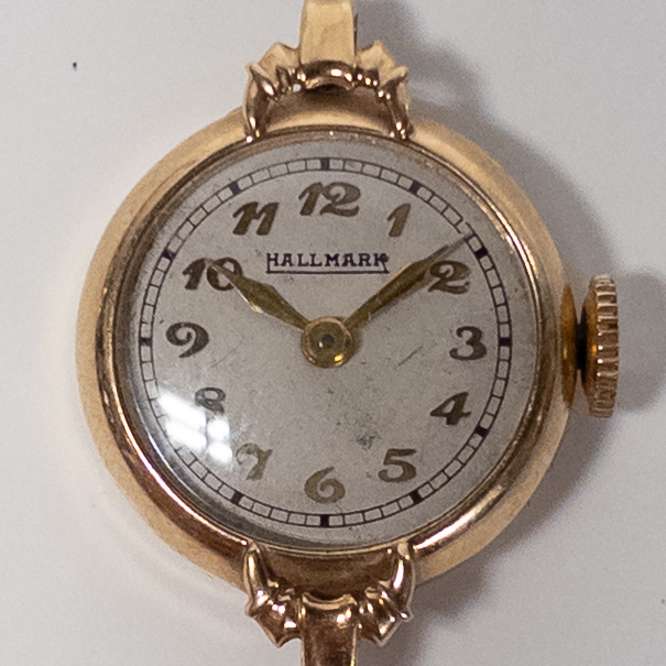 14K Gold Hallmark Antique Ladies' Watch