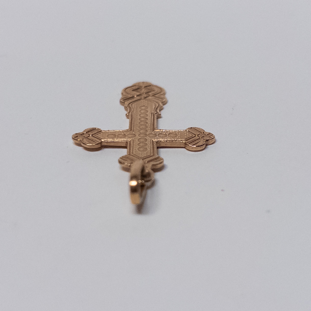 14K Gold Cross Pendant