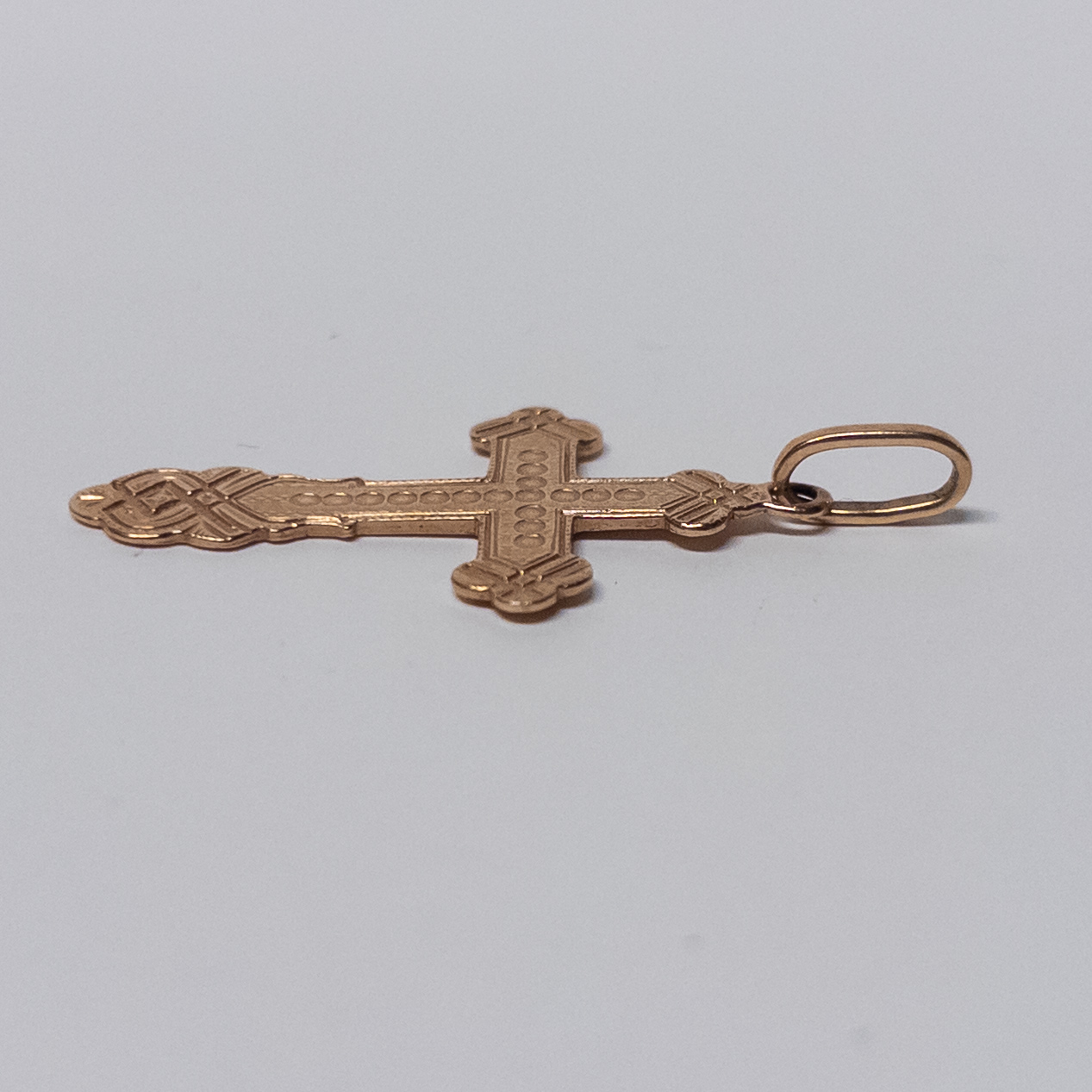 14K Gold Cross Pendant