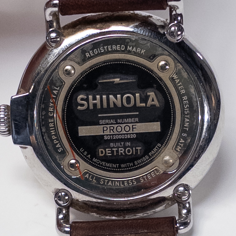 Shinola The Runwell 41mm Perfect Blue Dial Watch