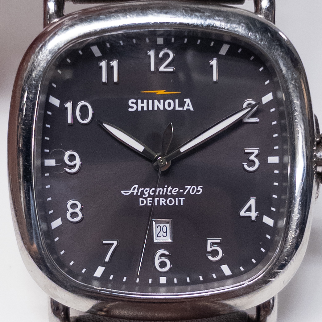 Shinola The Guardian 41.5mm Cool Gray Dial Watch