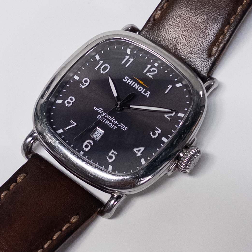 Shinola The Guardian 41.5mm Cool Gray Dial Watch