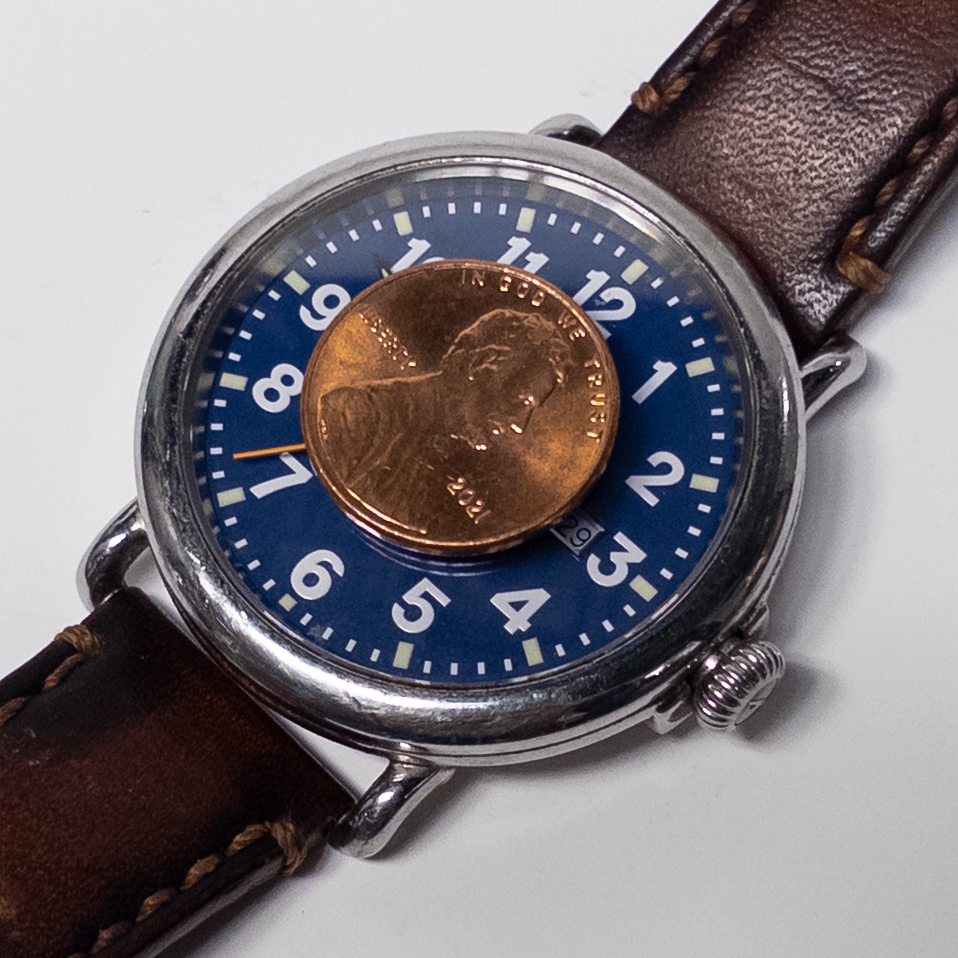 Shinola The Runwell 41mm Perfect Blue Dial Watch