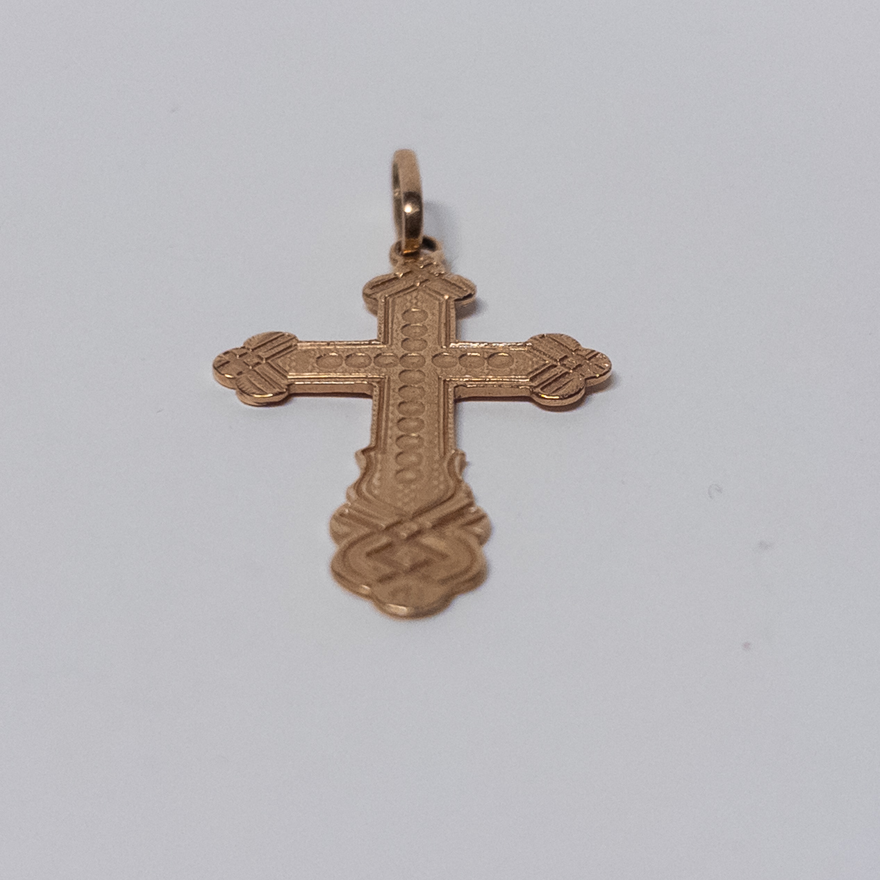 14K Gold Cross Pendant