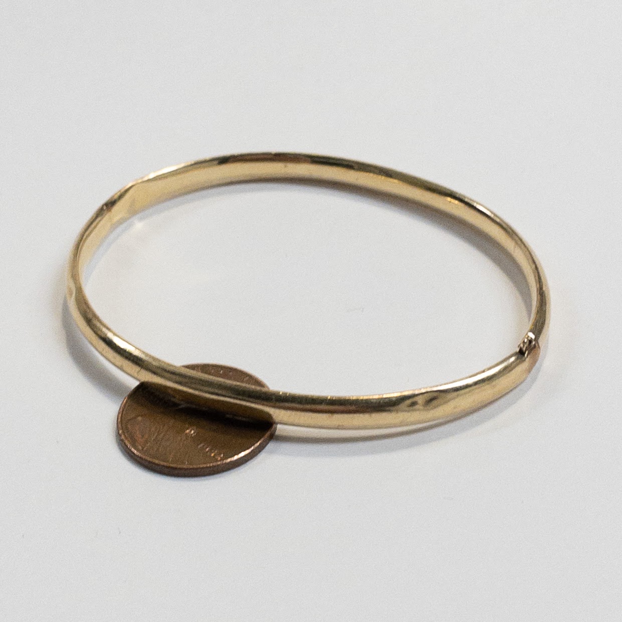 14K Gold Bangle