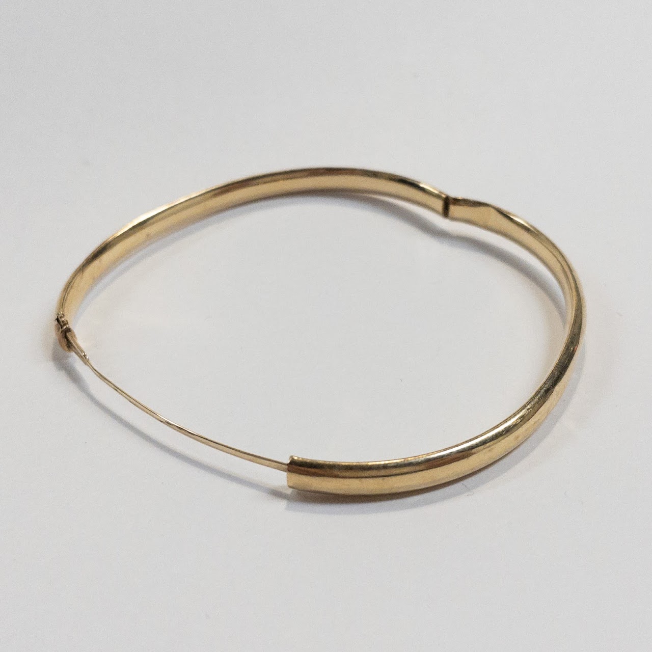 14K Gold Bangle